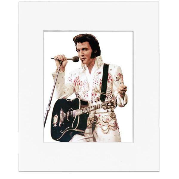 Elvis Presley Aloha From Hawaii 11x14 Matted Photo