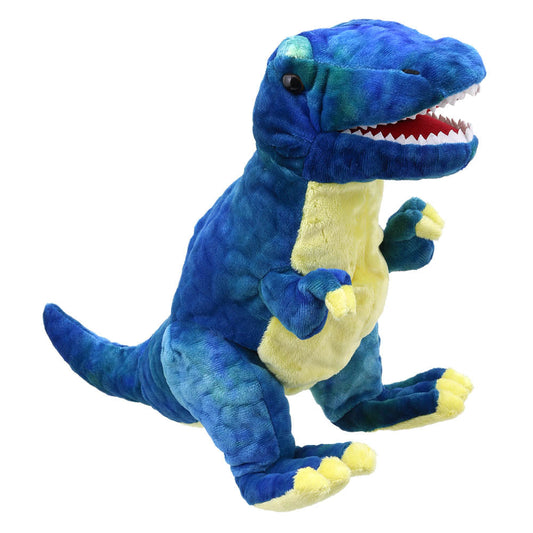 Baby Dinos Puppet: T-Rex (Blue)