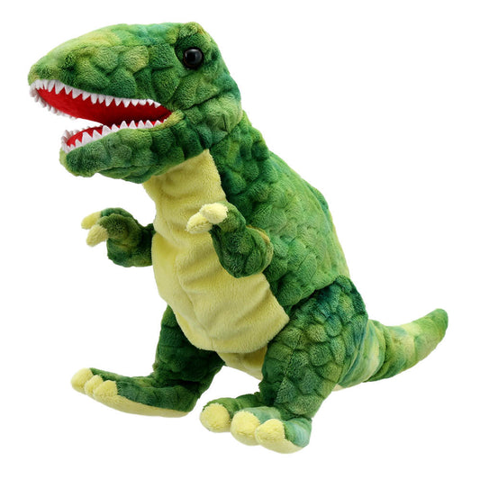 Baby Dinos Puppet: T-Rex (Green)